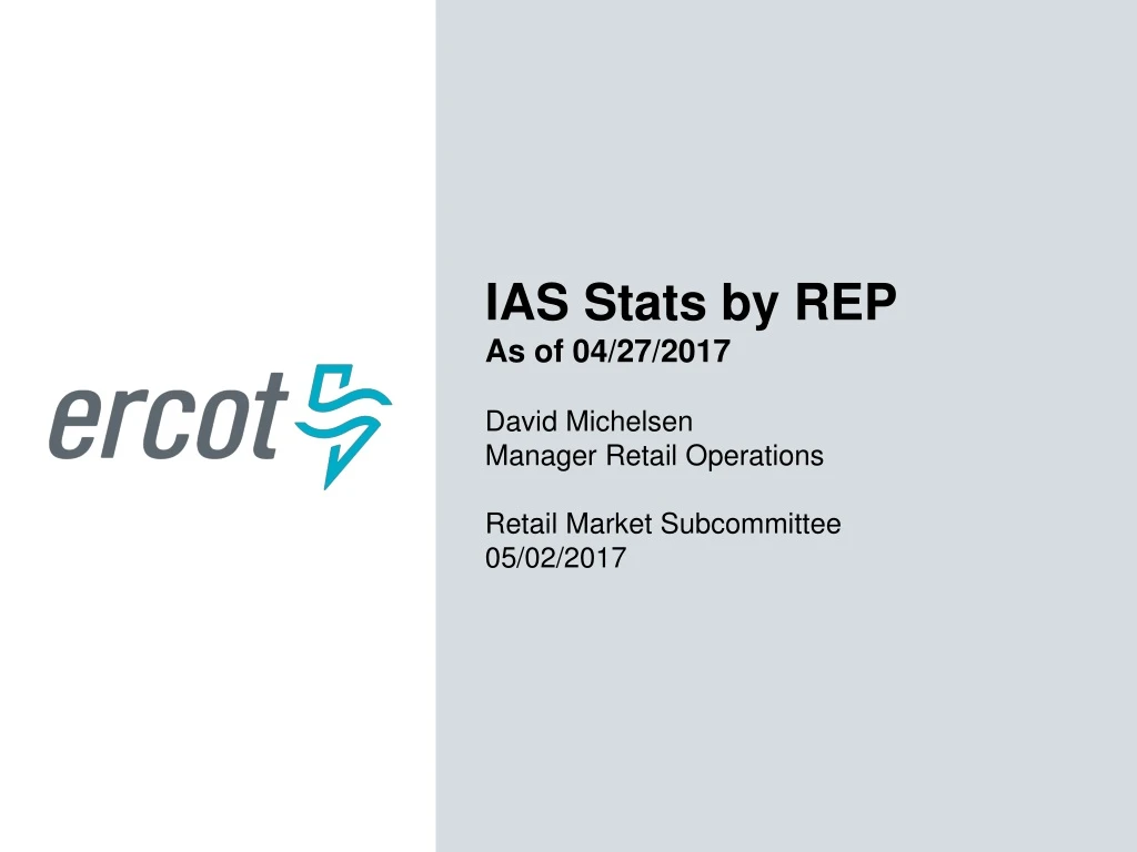 ias stats by rep as of 04 27 2017 david michelsen