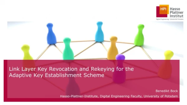 Link Layer Key Revocation and Rekeying for the Adaptive Key Establishment Scheme