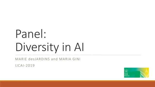 Panel: Diversity in AI