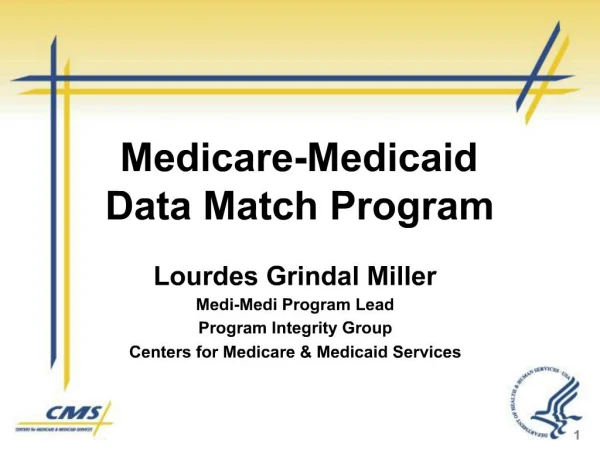 Medicare-Medicaid Data Match Program