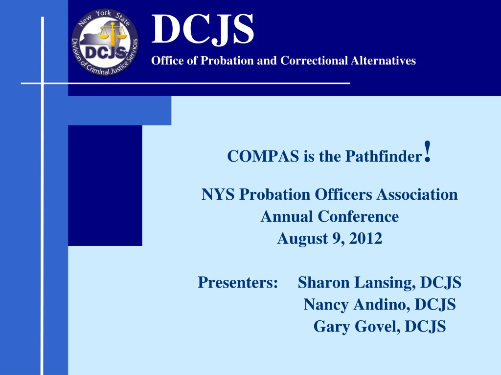 compas is the pathfinder nys probation officers