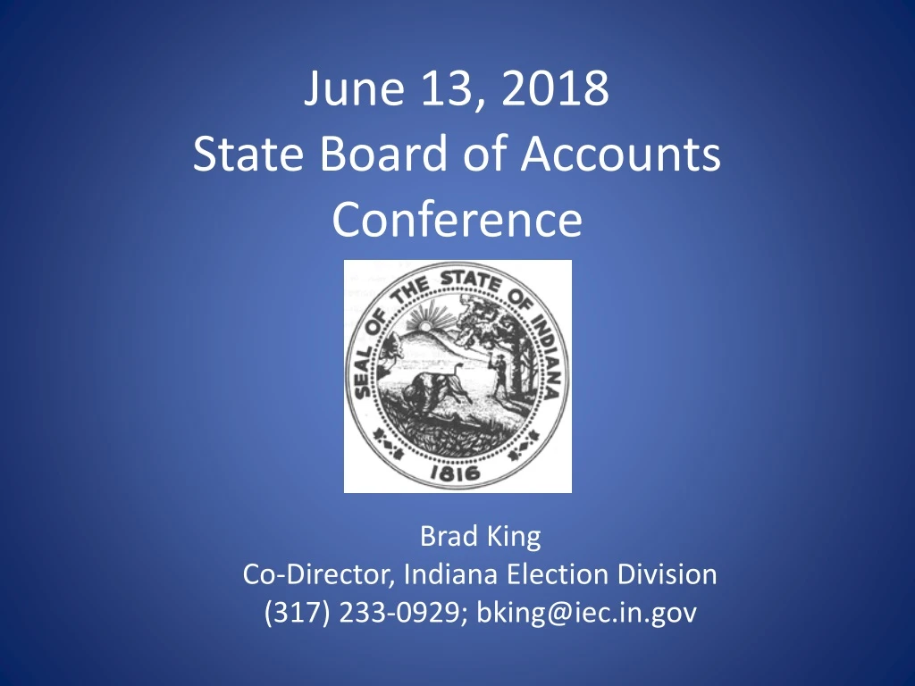 june 13 2018 state board of accounts conference