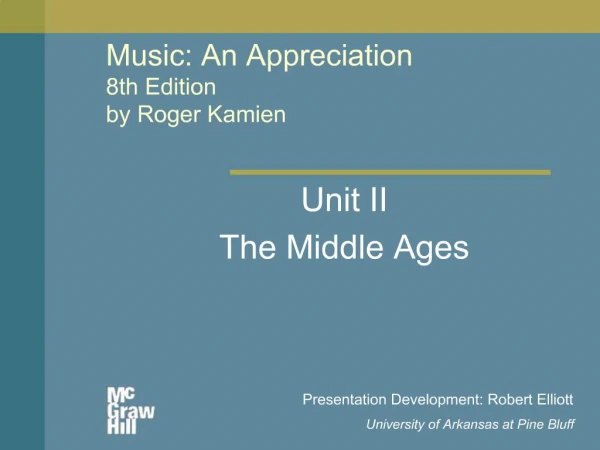 Music: An Appreciation 8th Edition by Roger Kamien