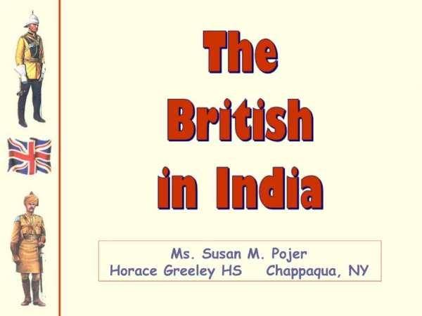 the british in india