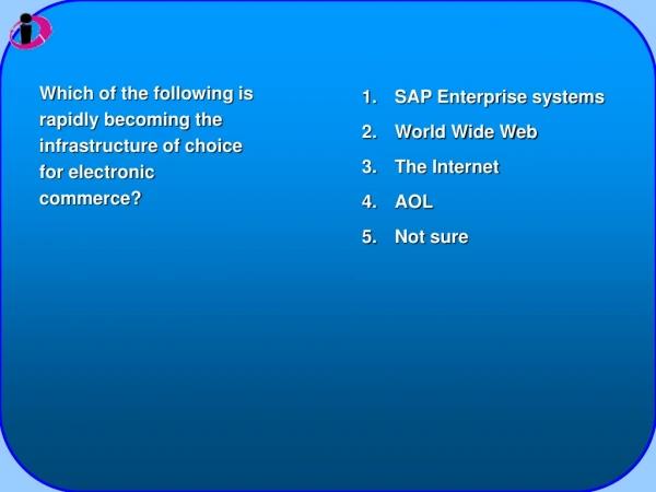 Which of the following is rapidly becoming the infrastructure of choice for electronic commerce?