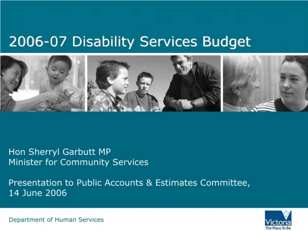 2006-07 Disability Services Budget