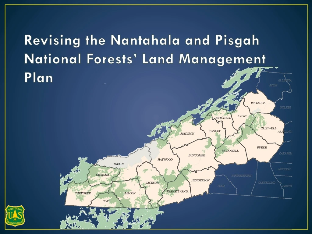 revising the nantahala and pisgah national