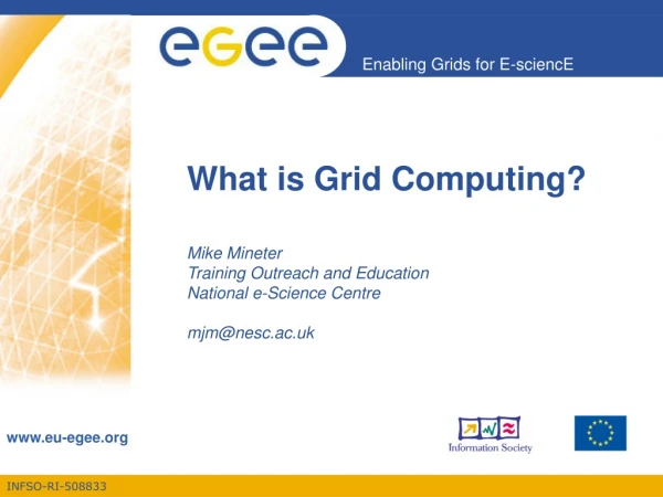 What is Grid Computing?