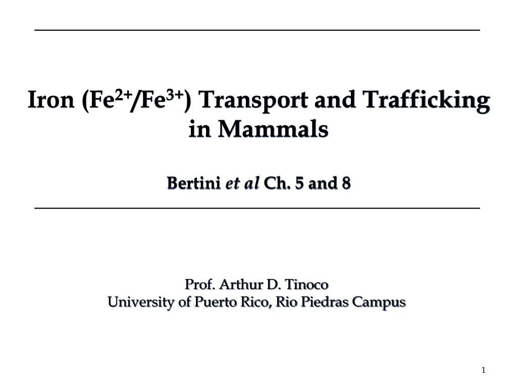 iron fe 2 fe 3 transport and trafficking