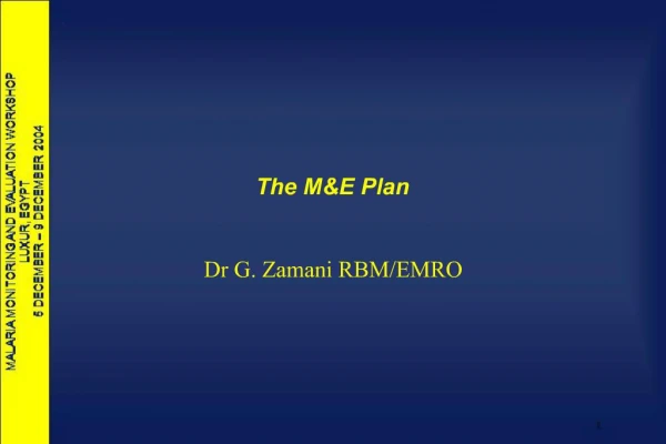 The ME Plan