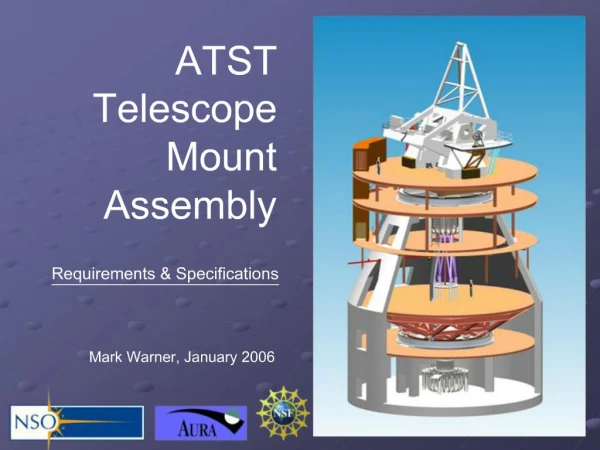 ATST Telescope Mount Assembly