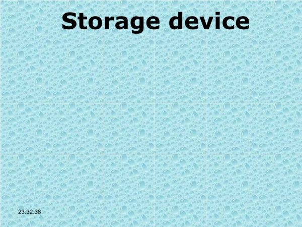 Storage device