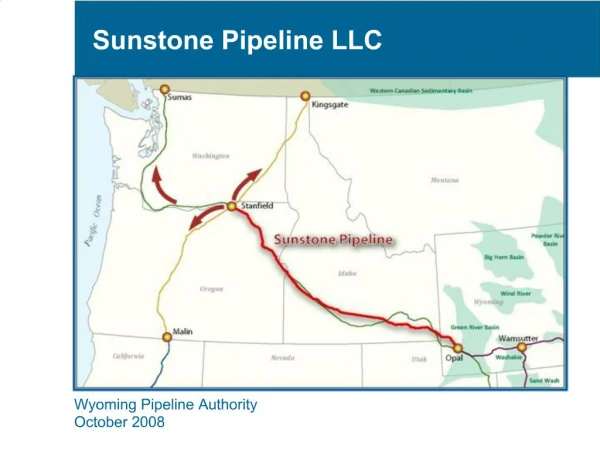 Wyoming Pipeline Authority October 2008