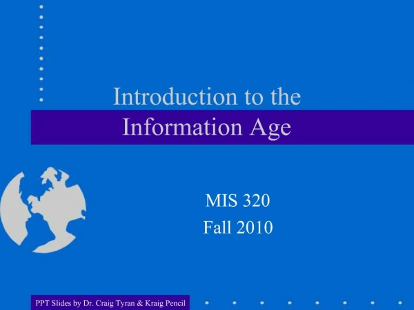 Introduction to the Information Age
