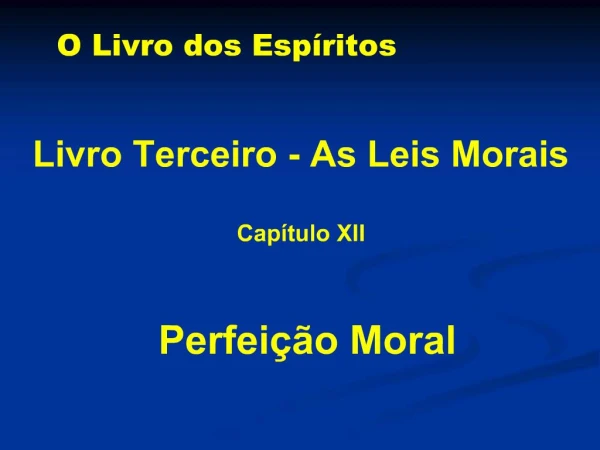 Perfei o Moral