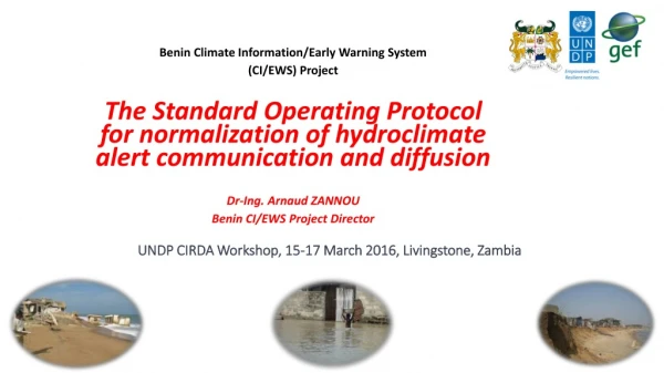 UNDP CIRDA Workshop, 15-17 March 2016, Livingstone, Zambia
