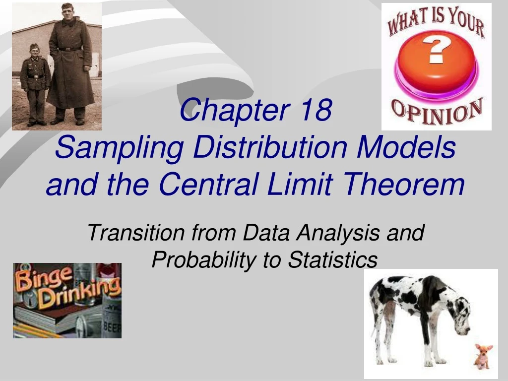 chapter 18 sampling distribution models and the central limit theorem