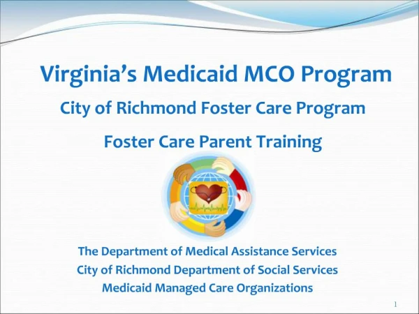 Virginia s Medicaid MCO Program