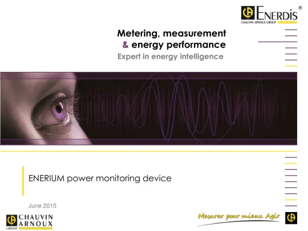 Metering, measurement &amp; energy performance