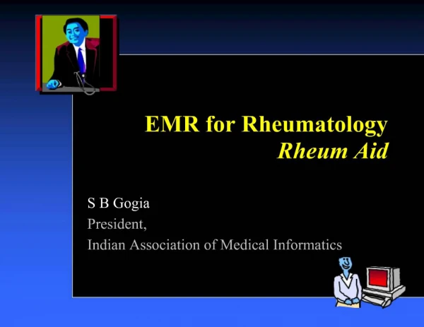 EMR for Rheumatology Rheum Aid