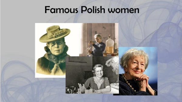 Famous Polish women