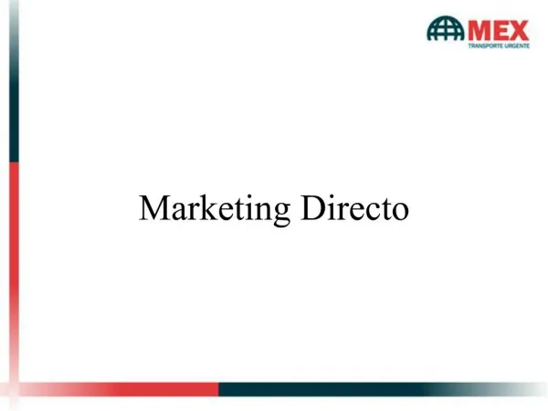 Marketing Directo