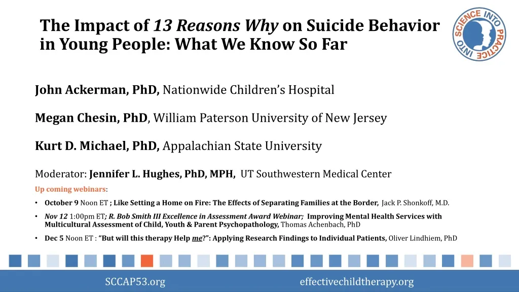the impact of 13 reasons why on suicide behavior in young people what we know so far