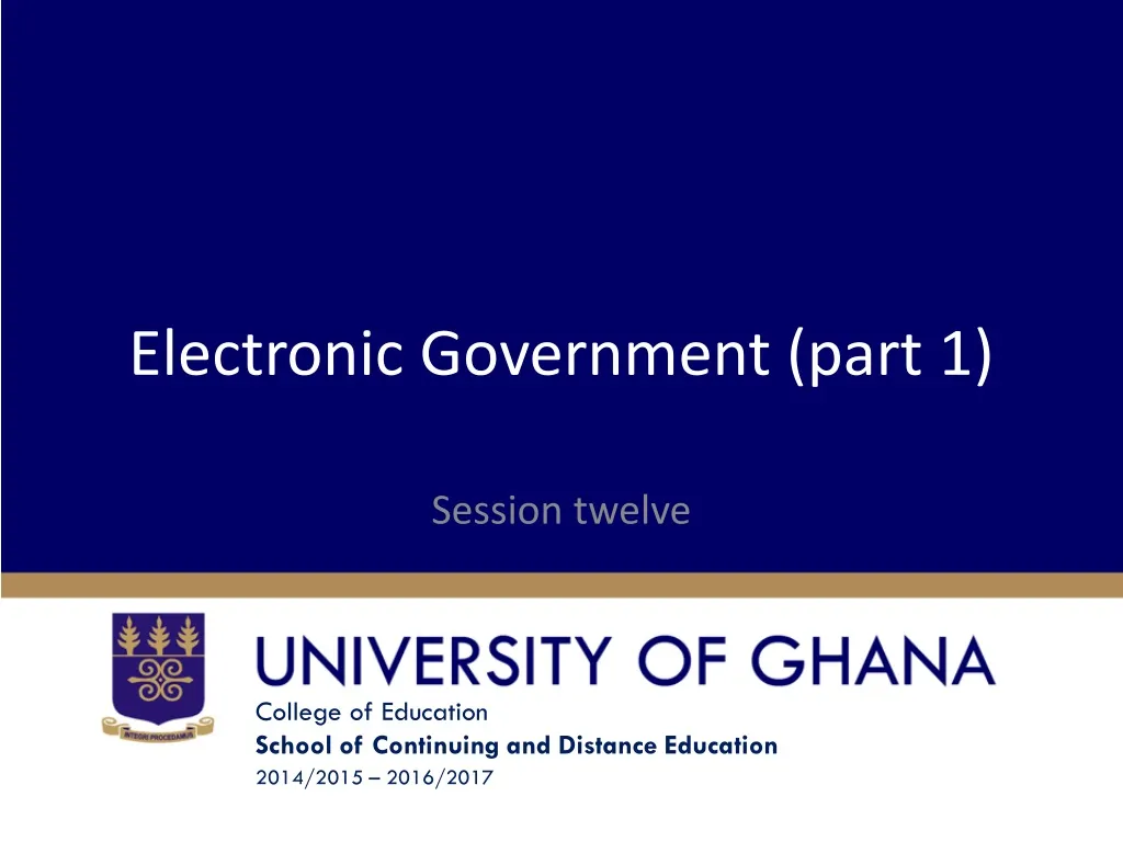 electronic government part 1