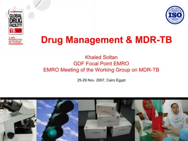 Drug Management MDR-TB