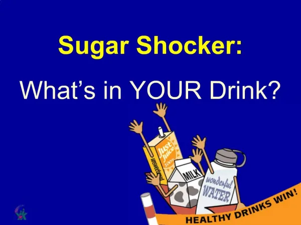Sugar Shocker: