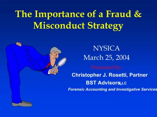 The Importance of a Fraud Misconduct Strategy