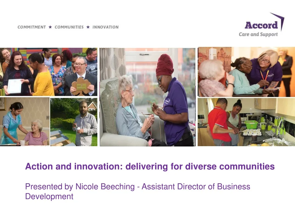 action and innovation delivering for diverse
