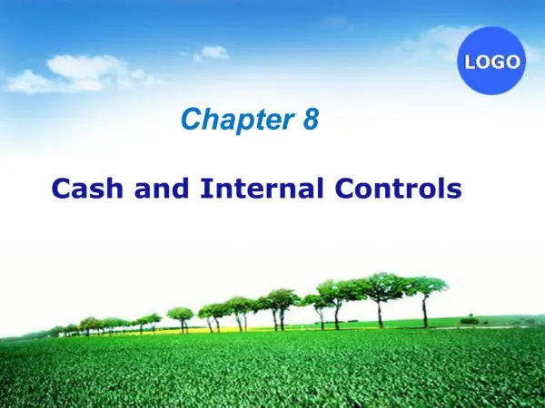 Cash and Internal Controls
