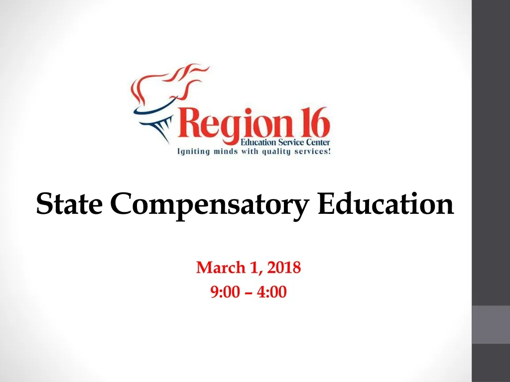 state compensatory education