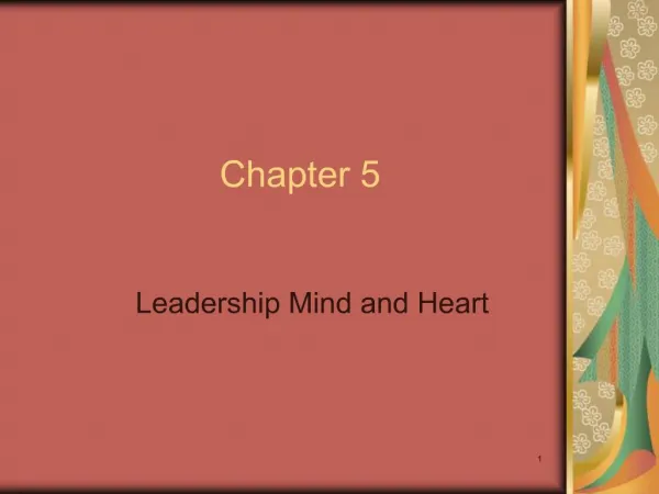 Leadership Mind and Heart