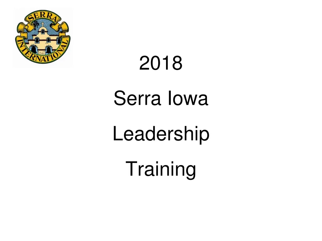 2018 serra iowa leadership training