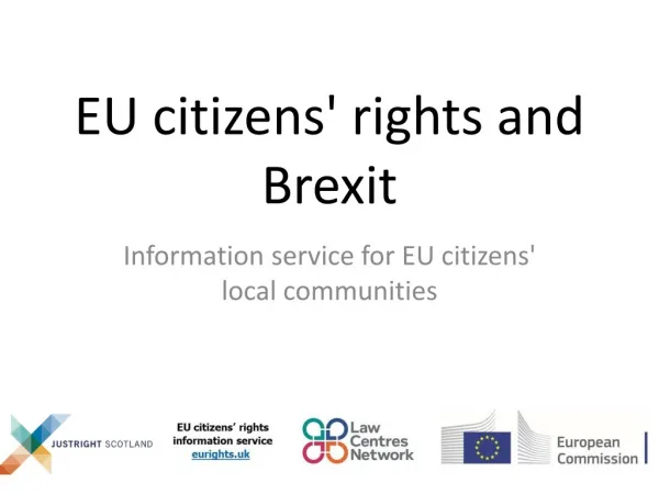 EU citizens ' rights and Brexit