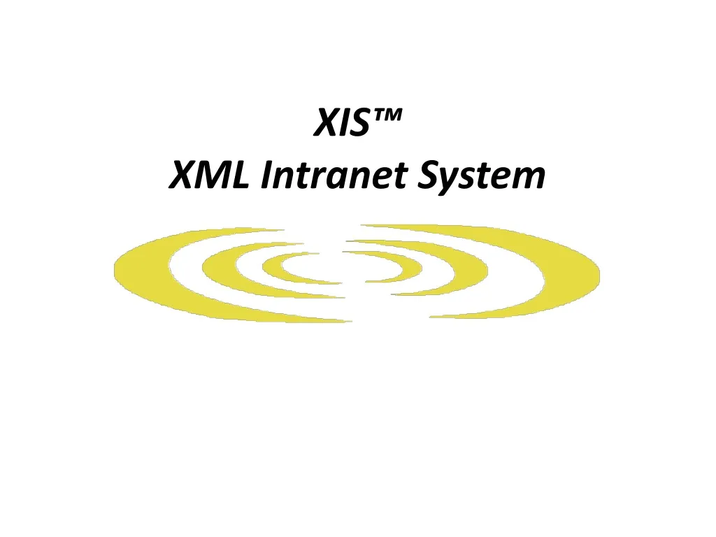 xis xml intranet system