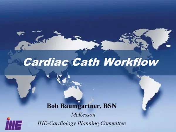 Cardiac Cath Workflow