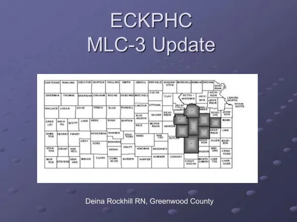 ECKPHC MLC-3 Update