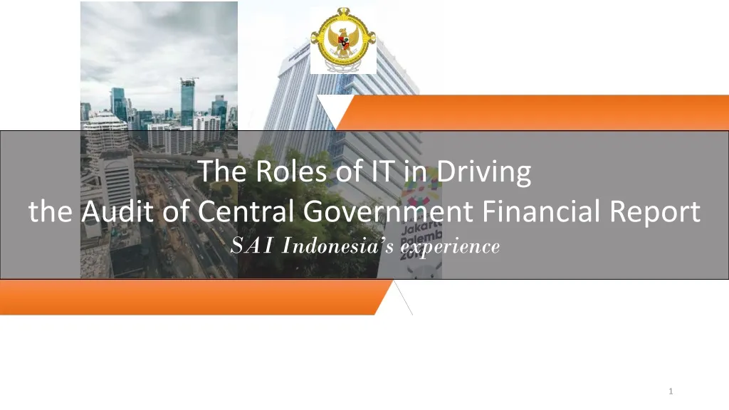 the roles of it in driving t he audit of central