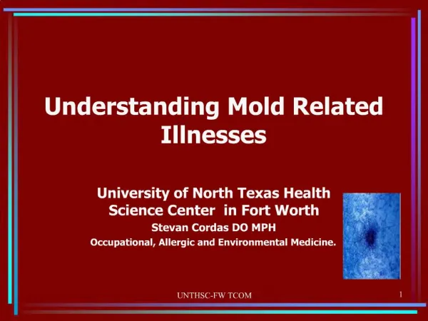 Understanding Mold Related Illnesses