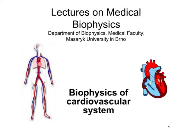 Biophysics of cardiovascular system