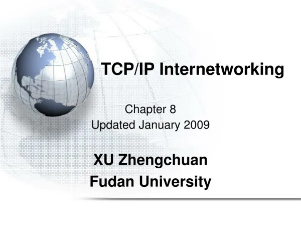 TCP/IP Internetworking