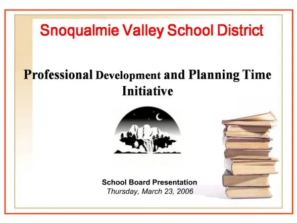 Snoqualmie Valley School District