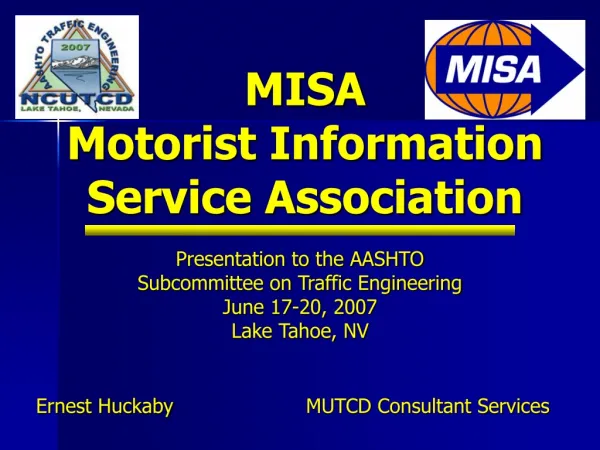 MISA Motorist Information Service Association