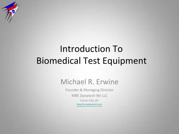 Introduction To Biomedical Test Equipment