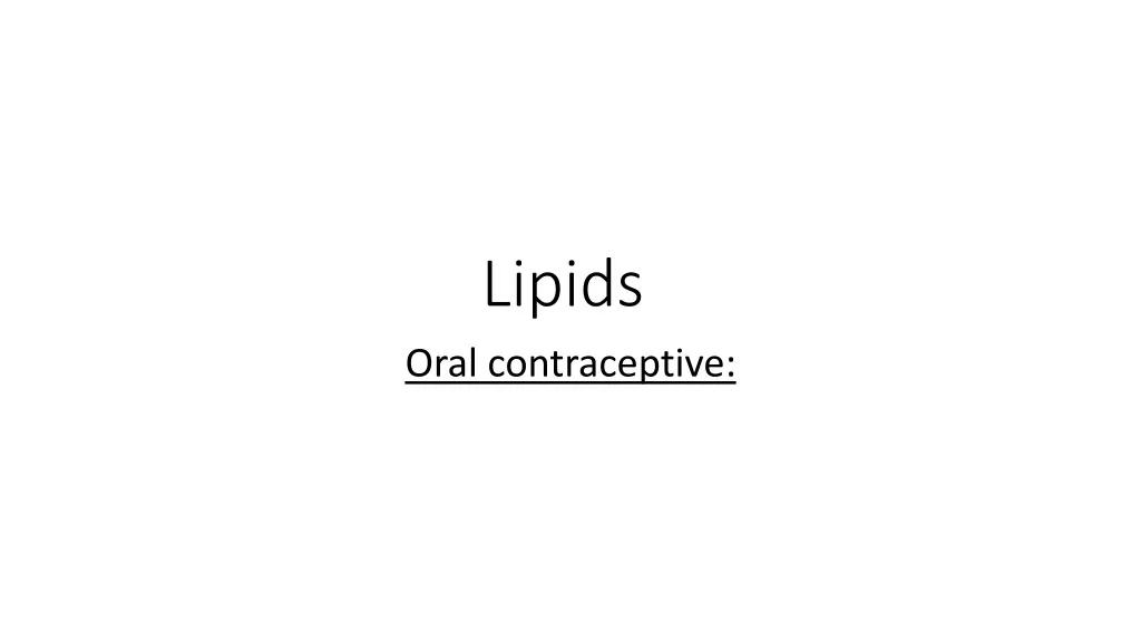 lipids