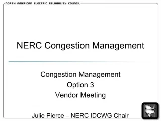NERC Congestion Management - slide 1