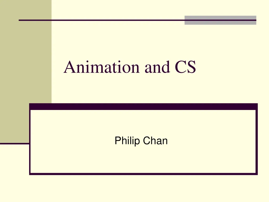 animation and cs